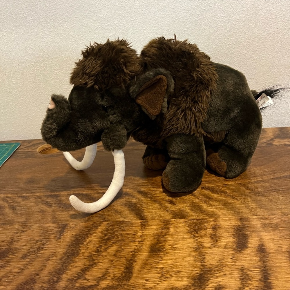 Wild Republic 2007 Wolly Mammoth 14" Long Plush